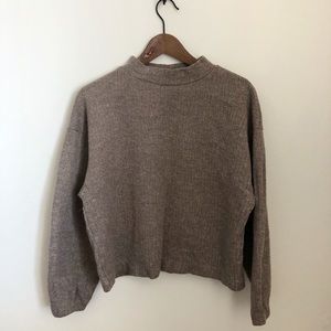 Zara balloon sleeve sweater